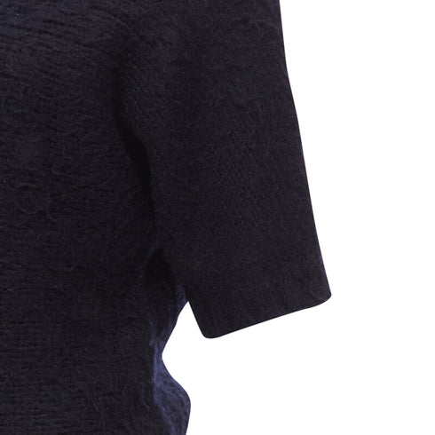 Women's Comme des Garcons boiled wool fluffy sweater