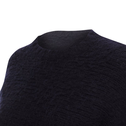 Women's Comme des Garcons boiled wool fluffy sweater