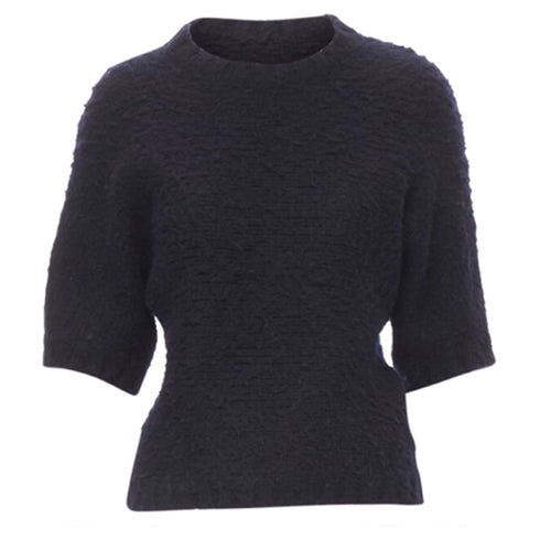 Women's Comme des Garcons boiled wool fluffy sweater