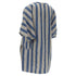 Women's Comme des Garcons striped linen boxy fit shirt