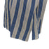 Women's Comme des Garcons striped linen boxy fit shirt