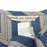 Women's Comme des Garcons striped linen boxy fit shirt
