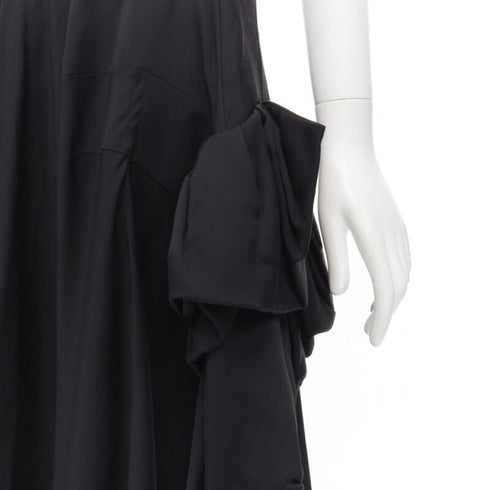 Women's Comme des Garcons rayon ruffle floral extra sleeve skirt