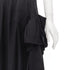 Women's Comme des Garcons rayon ruffle floral extra sleeve skirt