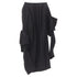 Women's Comme des Garcons rayon ruffle floral extra sleeve skirt