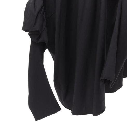 Women's Comme des Garcons rayon ruffle floral extra sleeve skirt