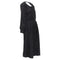 Women's Comme des Garcons Tricot rayon open back wide leg jumpsuit