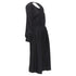 Women's Comme des Garcons Tricot rayon open back wide leg jumpsuit