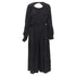 Women's Comme des Garcons Tricot rayon open back wide leg jumpsuit
