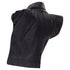Women's Red Valentino leather ruffle biker vest jacket