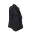 Women's Comme des Garcons striped wool draped front jacket