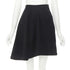 Women's Comme des Garcons wool felt asymmetric flared skirt