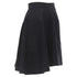 Women's Comme des Garcons wool felt asymmetric flared skirt