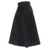 Women's Comme des Garcons wool felt asymmetric flared skirt