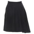 Women's Comme des Garcons wool felt asymmetric flared skirt