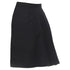 Women's Comme des Garcons wool felt asymmetric flared skirt