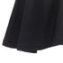 Women's Comme des Garcons wool felt asymmetric flared skirt