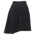 Women's Comme des Garcons wool felt asymmetric flared skirt