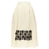 Women's Comme des Garcons lattice lace flared skirt