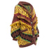 Women's Etro wool blend fringe trimmed jacquard cardigan
