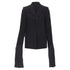 Women's Comme des Garcons wool long wide sleeve blazer jacket