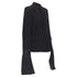 Women's Comme des Garcons wool long wide sleeve blazer jacket
