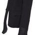 Women's Comme des Garcons wool long wide sleeve blazer jacket