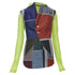 Women's Comme des Garcons colorblock layers layered vest
