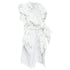 Women's Comme des Garcons cotton asymmetric knotted bundle vest jacket
