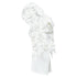 Women's Comme des Garcons cotton asymmetric knotted bundle vest jacket