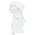 Women's Comme des Garcons cotton asymmetric knotted bundle vest jacket