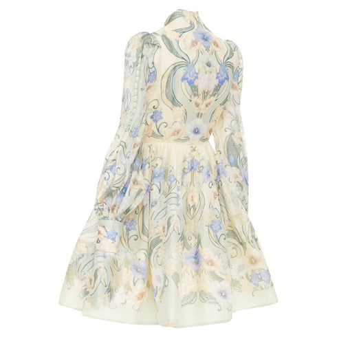 Women's Zimmermann Rhythm Poppy bead embellished linen silk dress