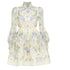 Women's Zimmermann Rhythm Poppy bead embellished linen silk dress