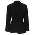 Women's Comme des Garcons chinese knot semi detached hem blazer