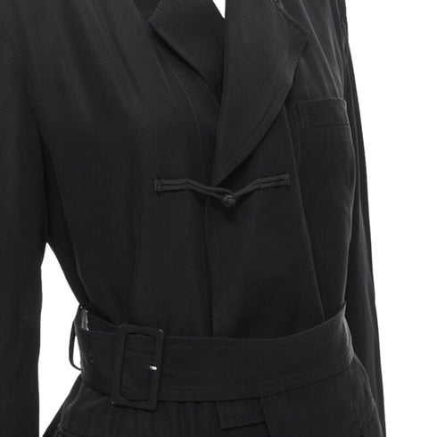 Women's Comme des Garcons chinese knot semi detached hem blazer