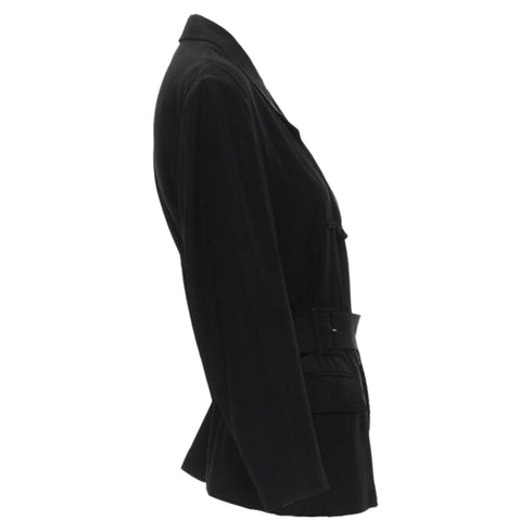 Women's Comme des Garcons chinese knot semi detached hem blazer