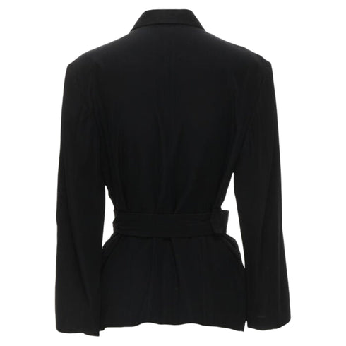 Women's Comme des Garcons chinese knot semi detached hem blazer