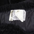 Women's Comme des Garcons velvet drawstring sash knee length skirt