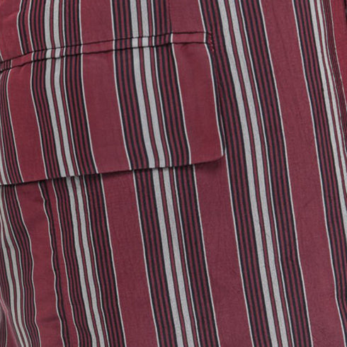 Women's Comme des Garcons stripe deconstructed blazer jacket