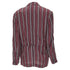 Women's Comme des Garcons stripe deconstructed blazer jacket