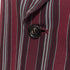 Women's Comme des Garcons stripe deconstructed blazer jacket