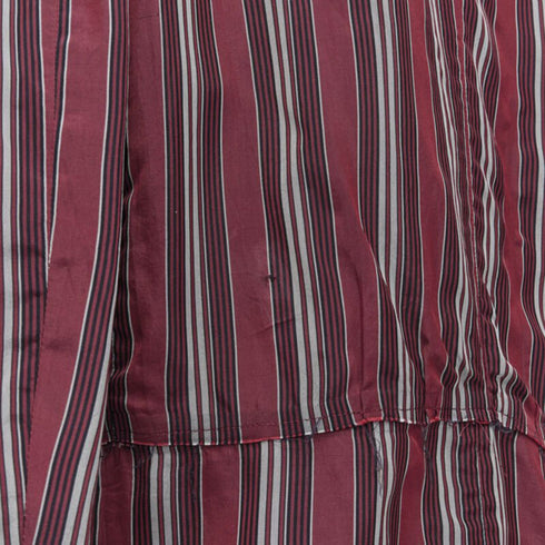 Women's Comme des Garcons stripe deconstructed blazer jacket