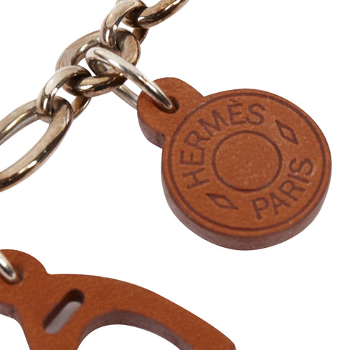 Hermes Olga Amulette Breloque leather charms bag charm