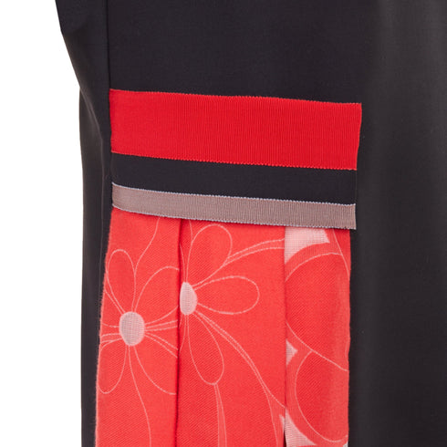 Women's Giorgio Armani Floral Jacquard wool blend asymmetric dress