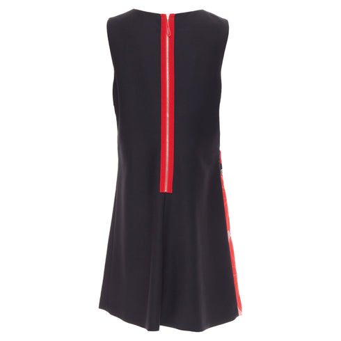 Women's Giorgio Armani Floral Jacquard wool blend asymmetric dress