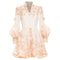 Women's Zimmermann Postcard Bow silk linen organza dress