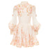 Women's Zimmermann Postcard Bow silk linen organza dress