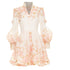 Women's Zimmermann Postcard Bow silk linen organza dress