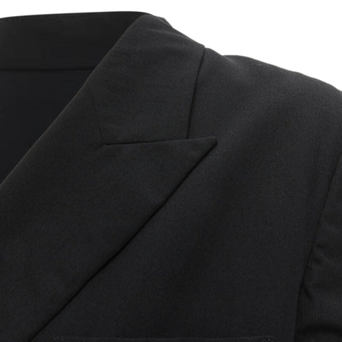 Women's Comme des Garcons infinity loop sleeve double breasted blazer