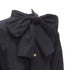 Women's Comme des Garcons asymmetric tiered flared tie back shirt